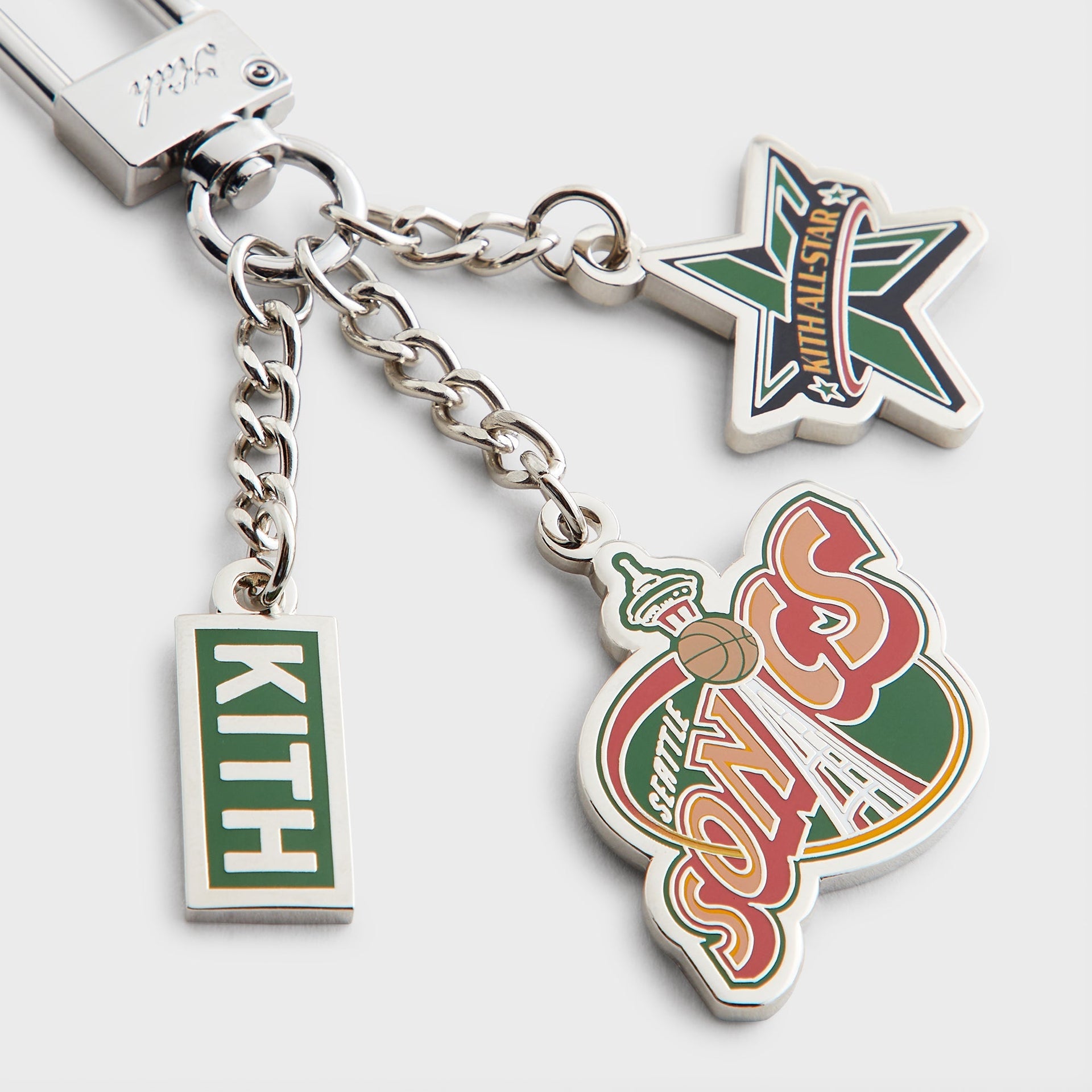 Kith for NBA All-Star Seattle SuperSonics Keychain - Silver - PH