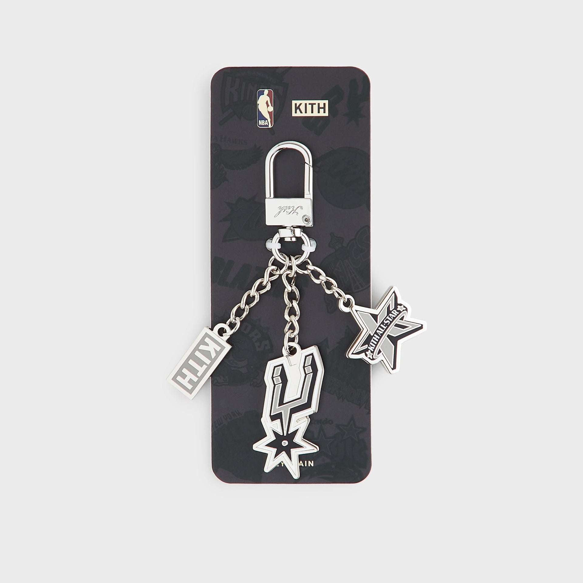 Kith for NBA All-Star San Antonio Spurs Keychain - Silver - PH