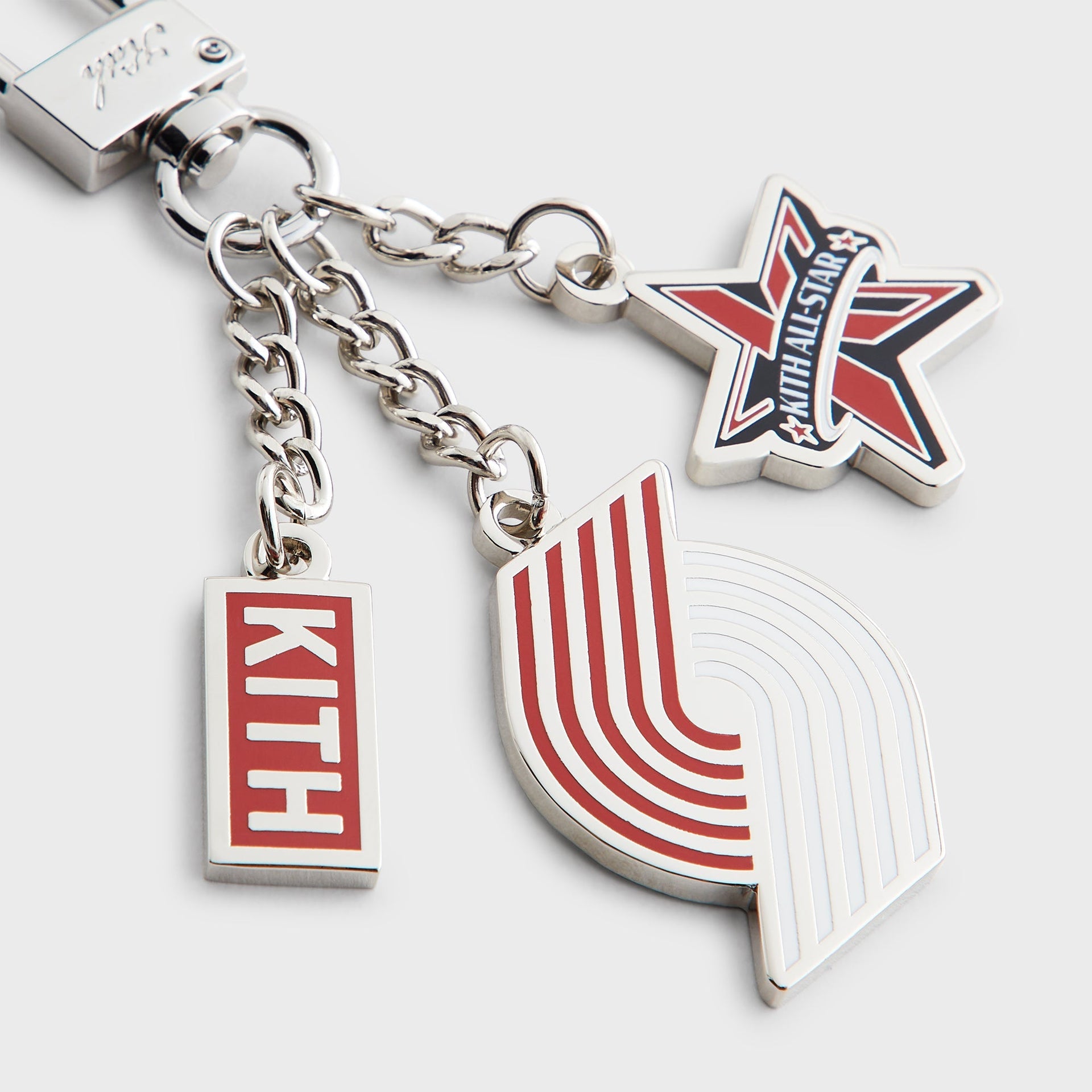 Kith for NBA All-Star Portland Trail Blazers Keychain - Silver - PH