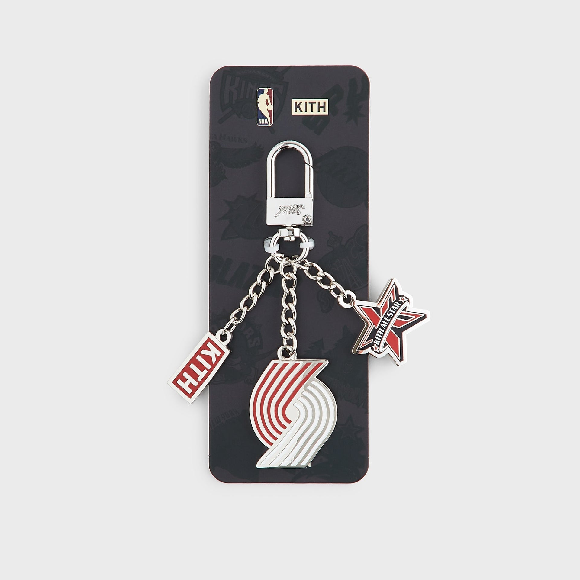 Kith for NBA All-Star Portland Trail Blazers Keychain - Silver - PH