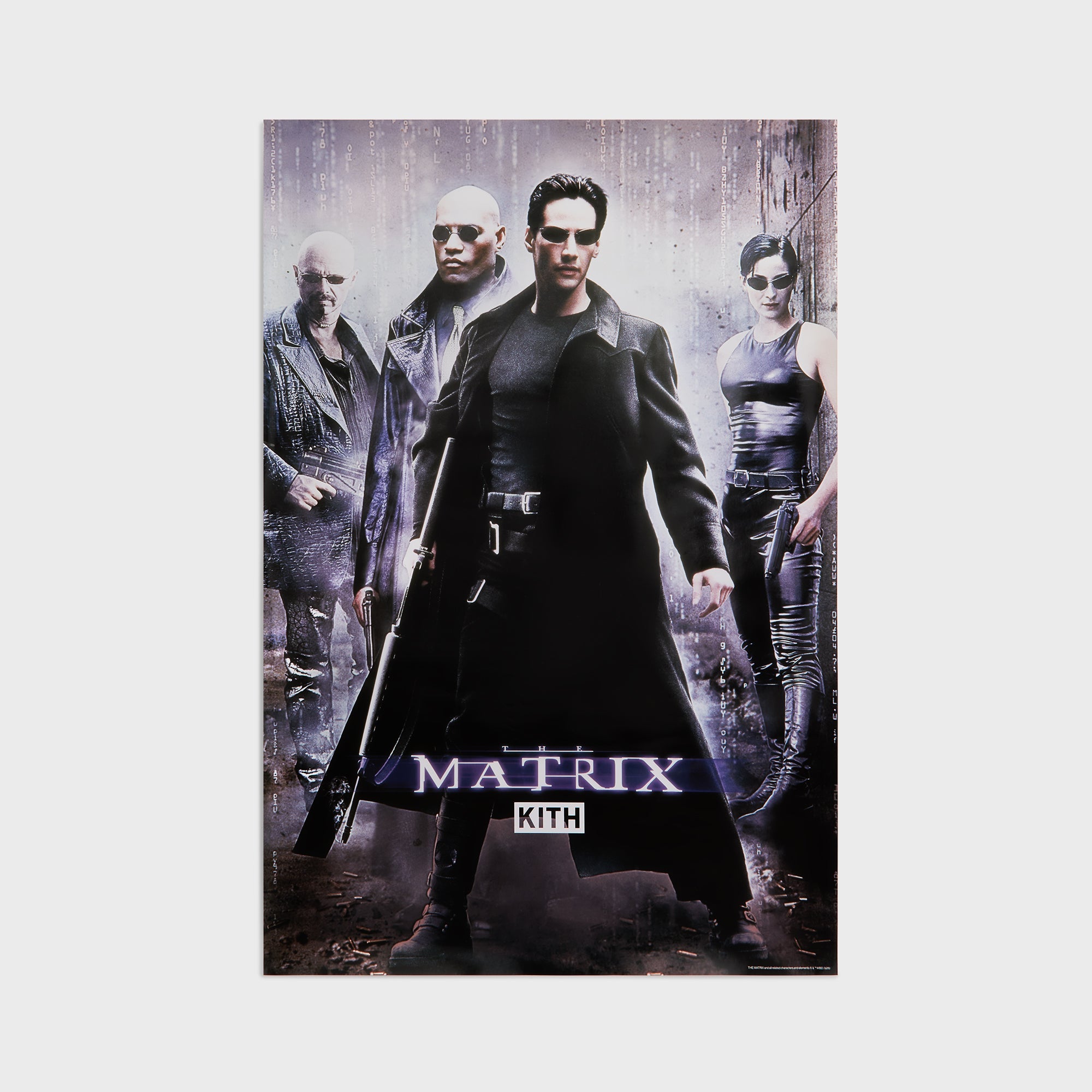 Kith The Matrix Lenticular Poster ポスター Kith for The Matrix Movie Poster - Multi – Kith Europe