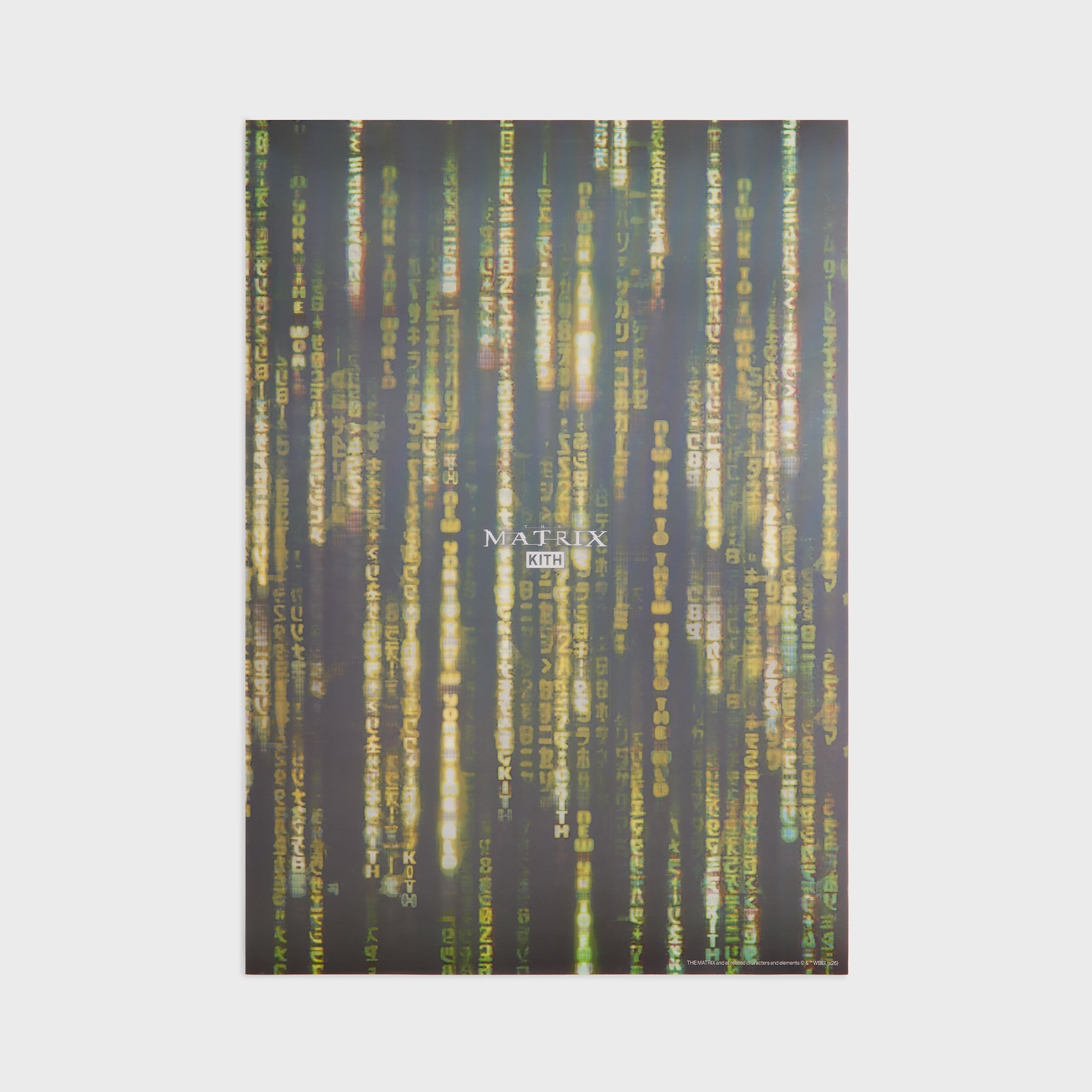 Kith for The Matrix Lenticular Poster - Multi – Kith Europe