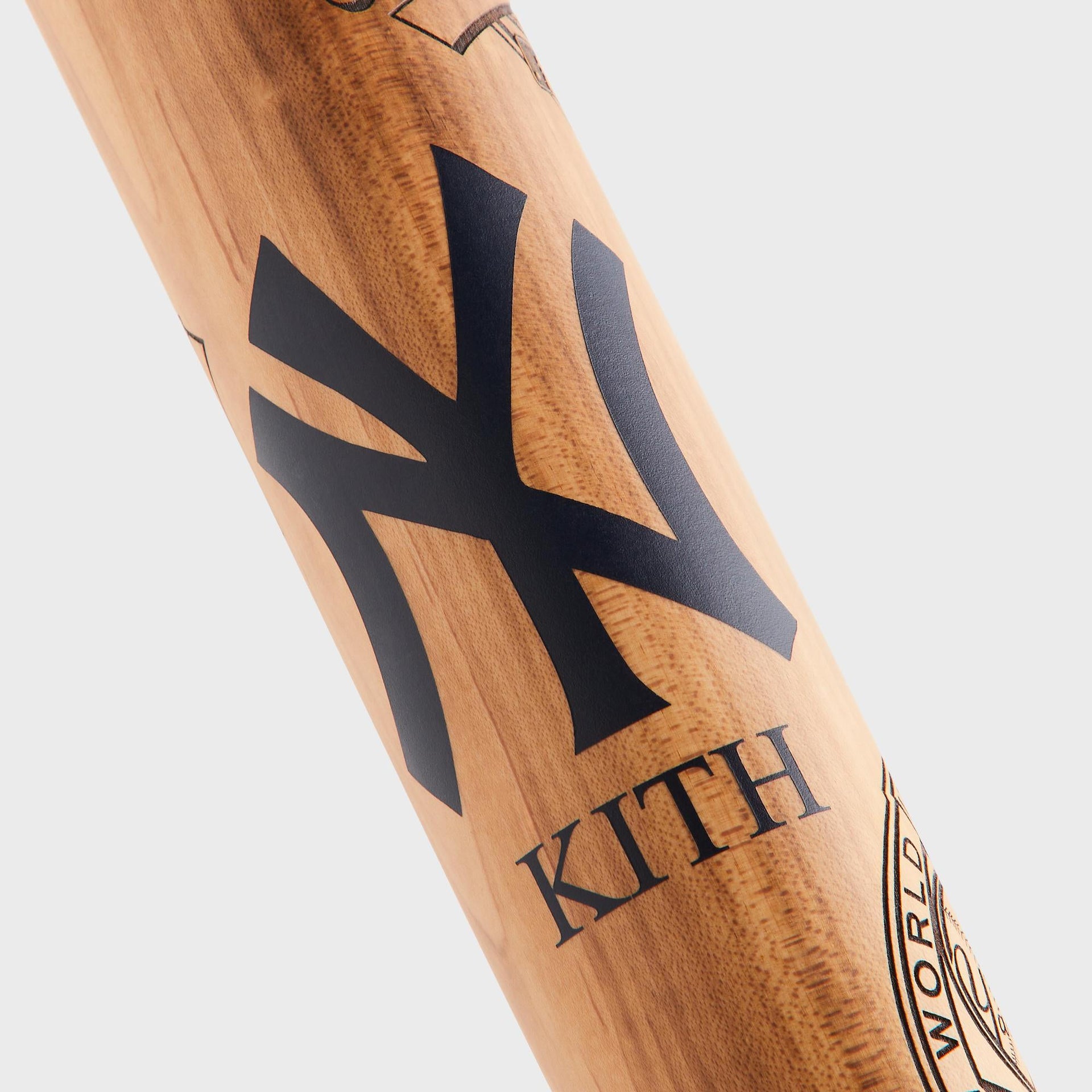Kith & Victus for the New York Yankees World Series Bat - Natural