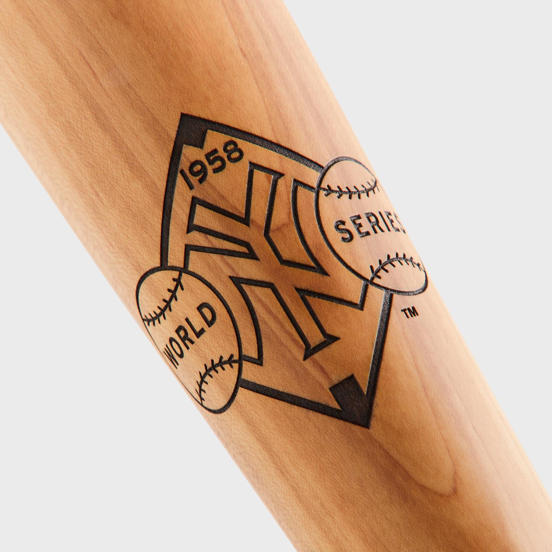 Kith & Victus for the New York Yankees World Series Bat - Natural
