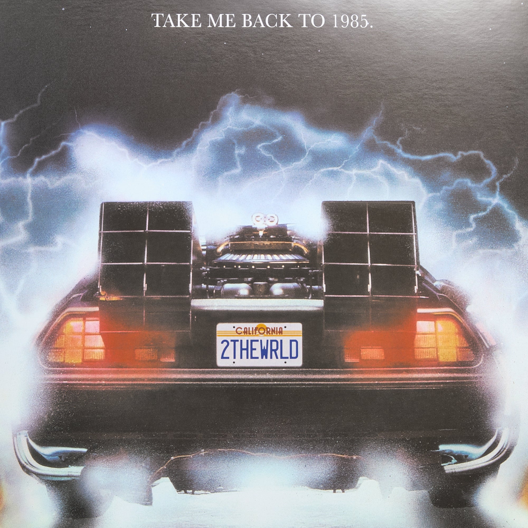 Kith for Back to the Future Take Me Back to 1985 Poster - Multi