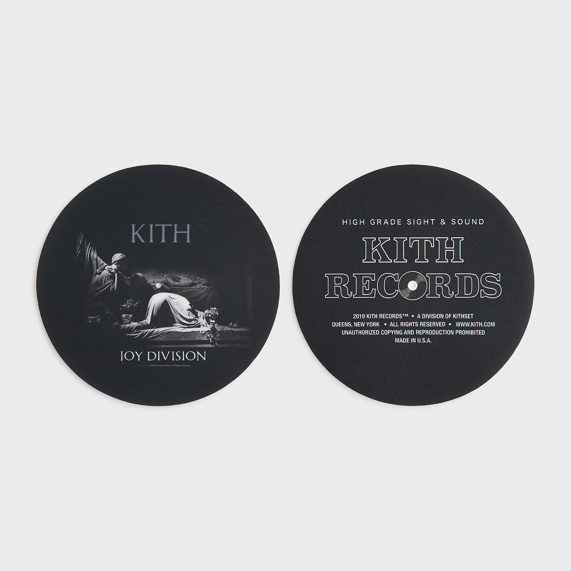 Kith Records for Joy Division Closer Vintage Alex Tee - Black