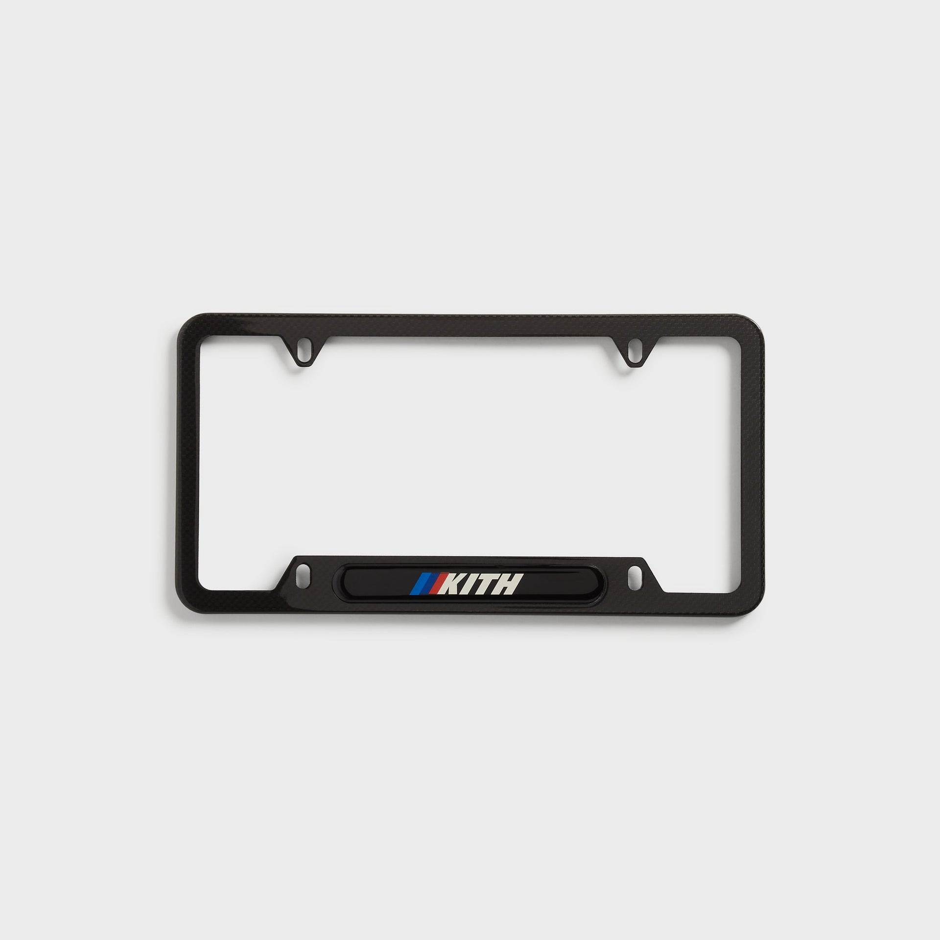 Kith for BMW Carbon Fiber Car Plate - Black