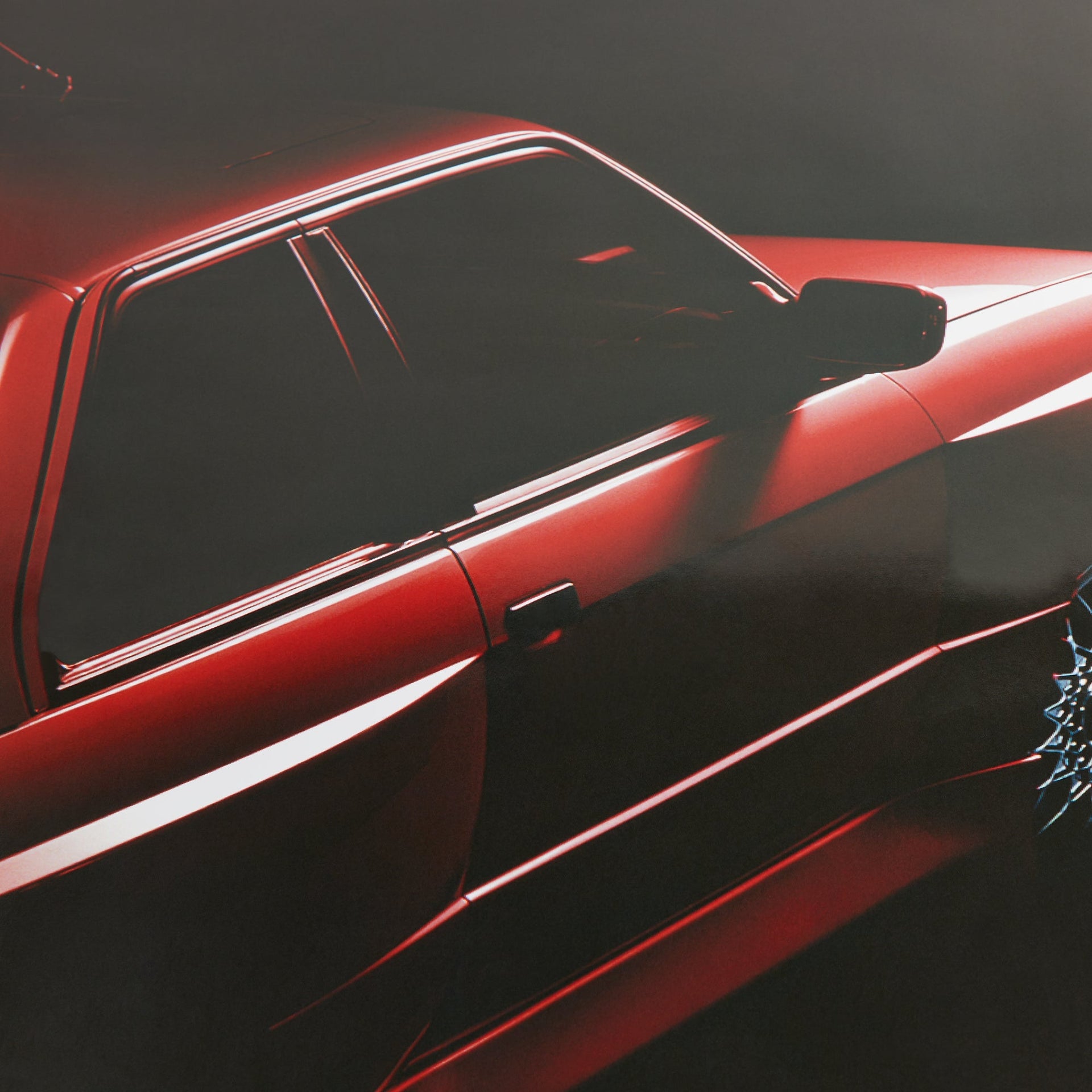 Kith for BMW 1989 E30 M3 Poster - Multi