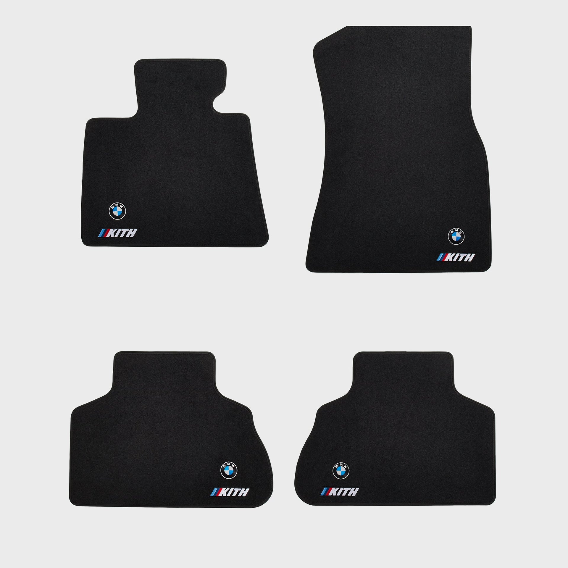 Kith & RACEMARK for BMW X5 Floor Mats - Black