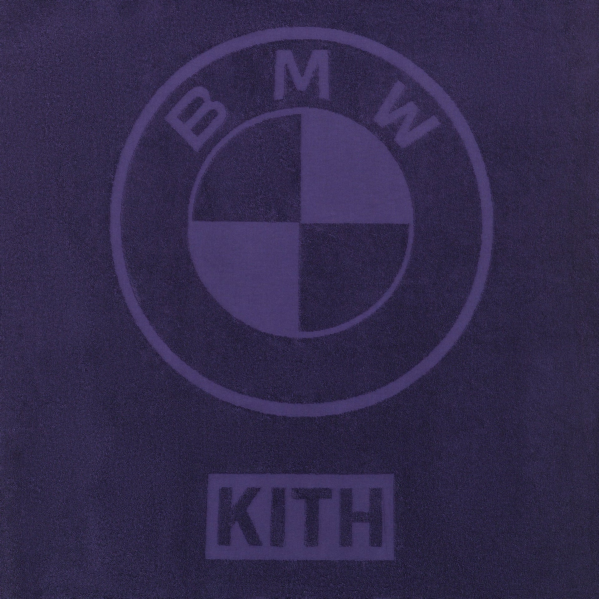 Kith for BMW Jacquard Towel - Techno Violet - PH