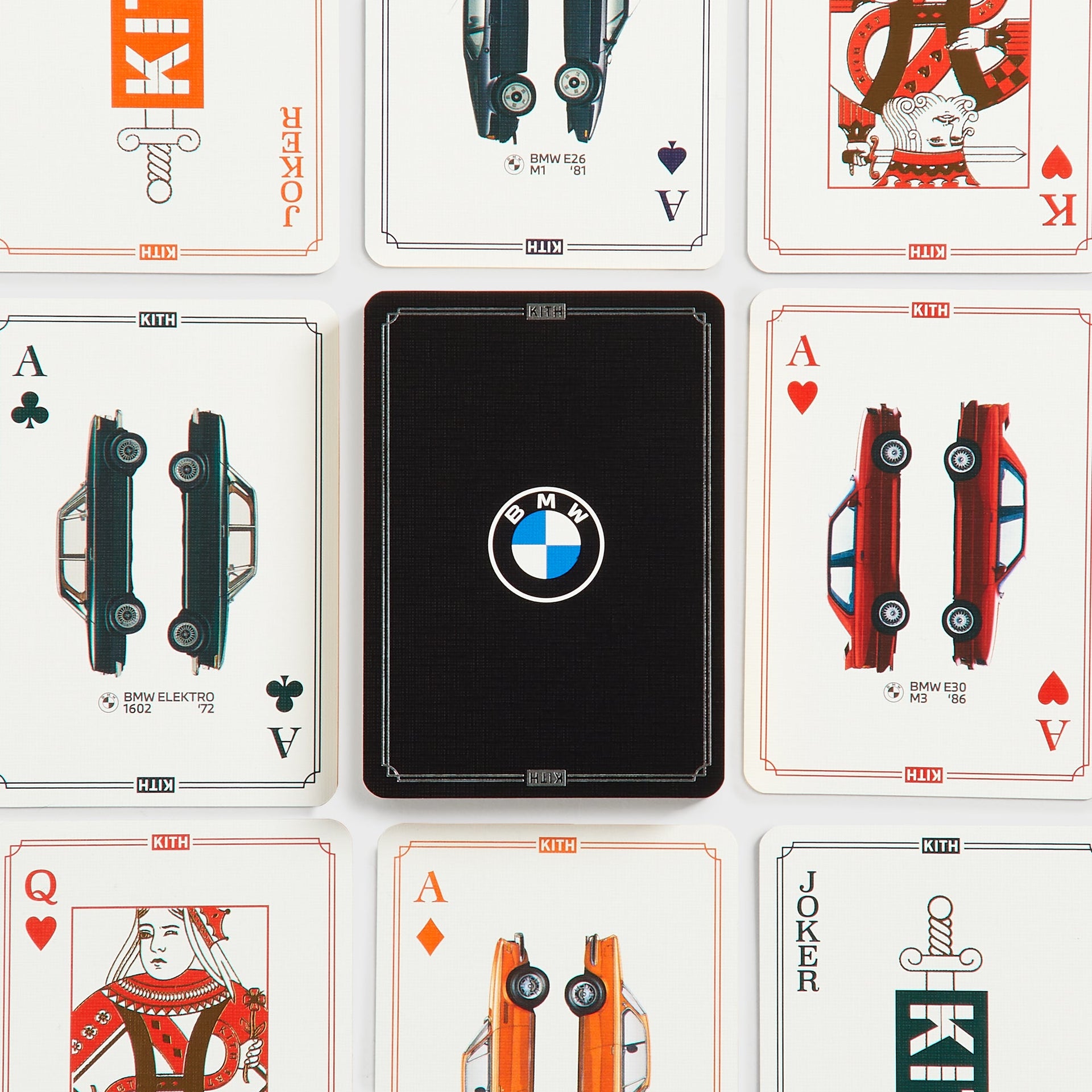 Kith for BMW Poker Card Deck - Multi