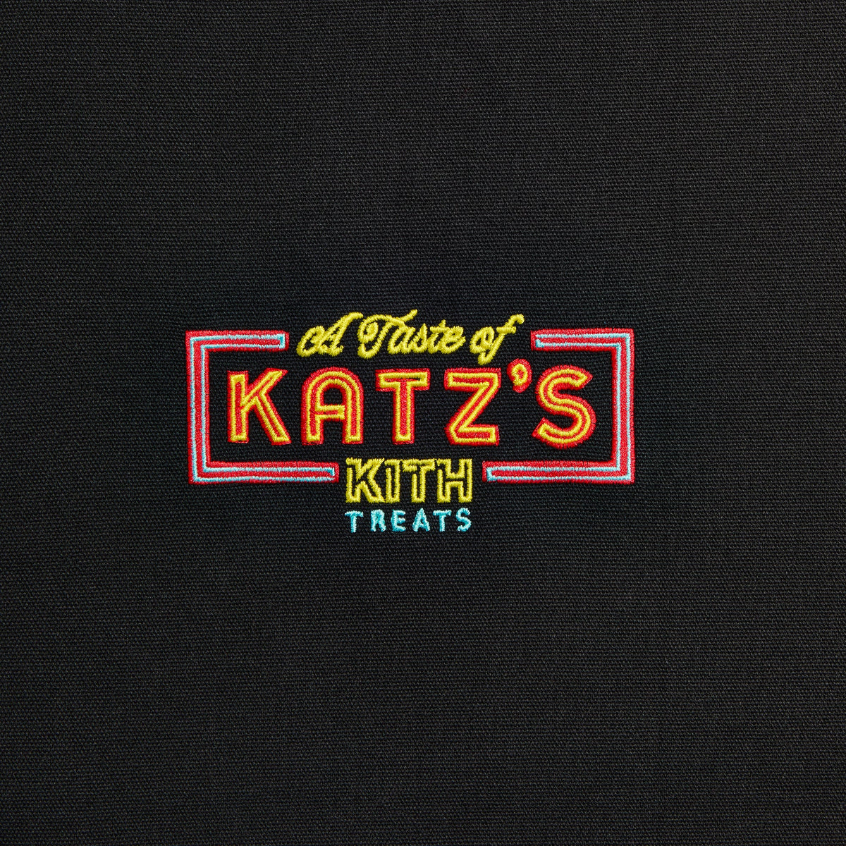Kith Treats for Katz’s Delicatessen Cotton Apron - Black