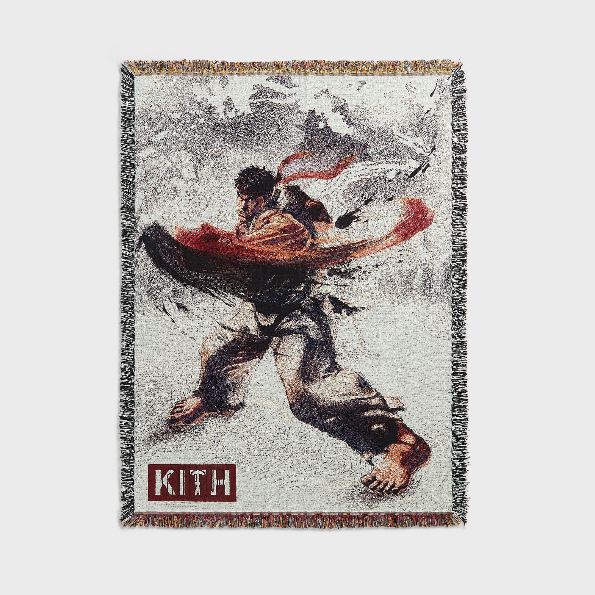 Capcom | Kith Ryu Tapestry Blanket - Multi – Kith Europe