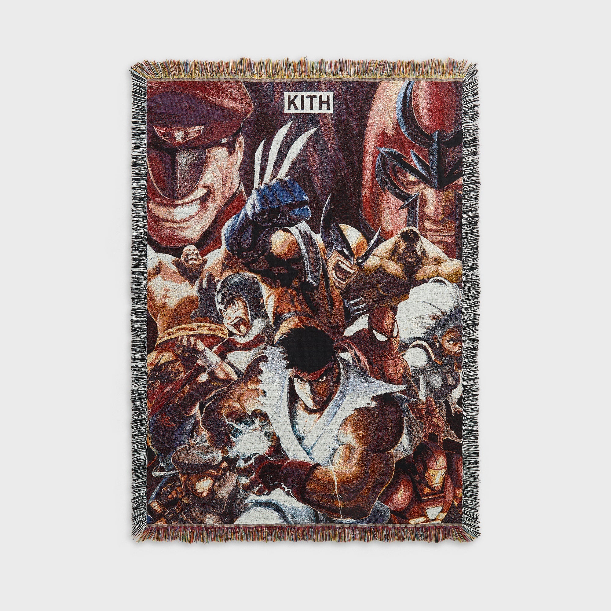 Marvel vs. Capcom | Kith Tapestry Blanket - Multi – Kith Europe