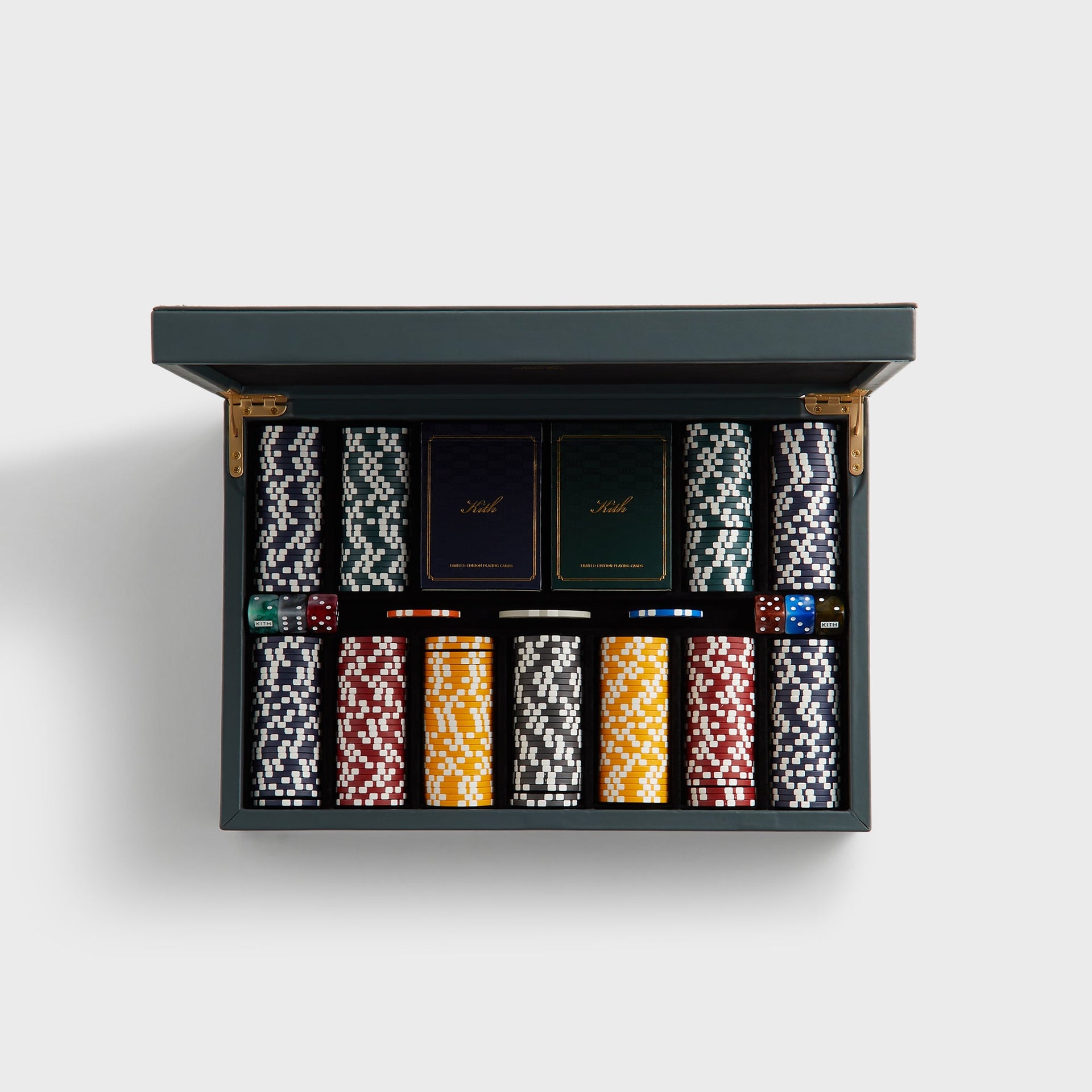 Kith Monogram Jacquard Poker Set in Machine
