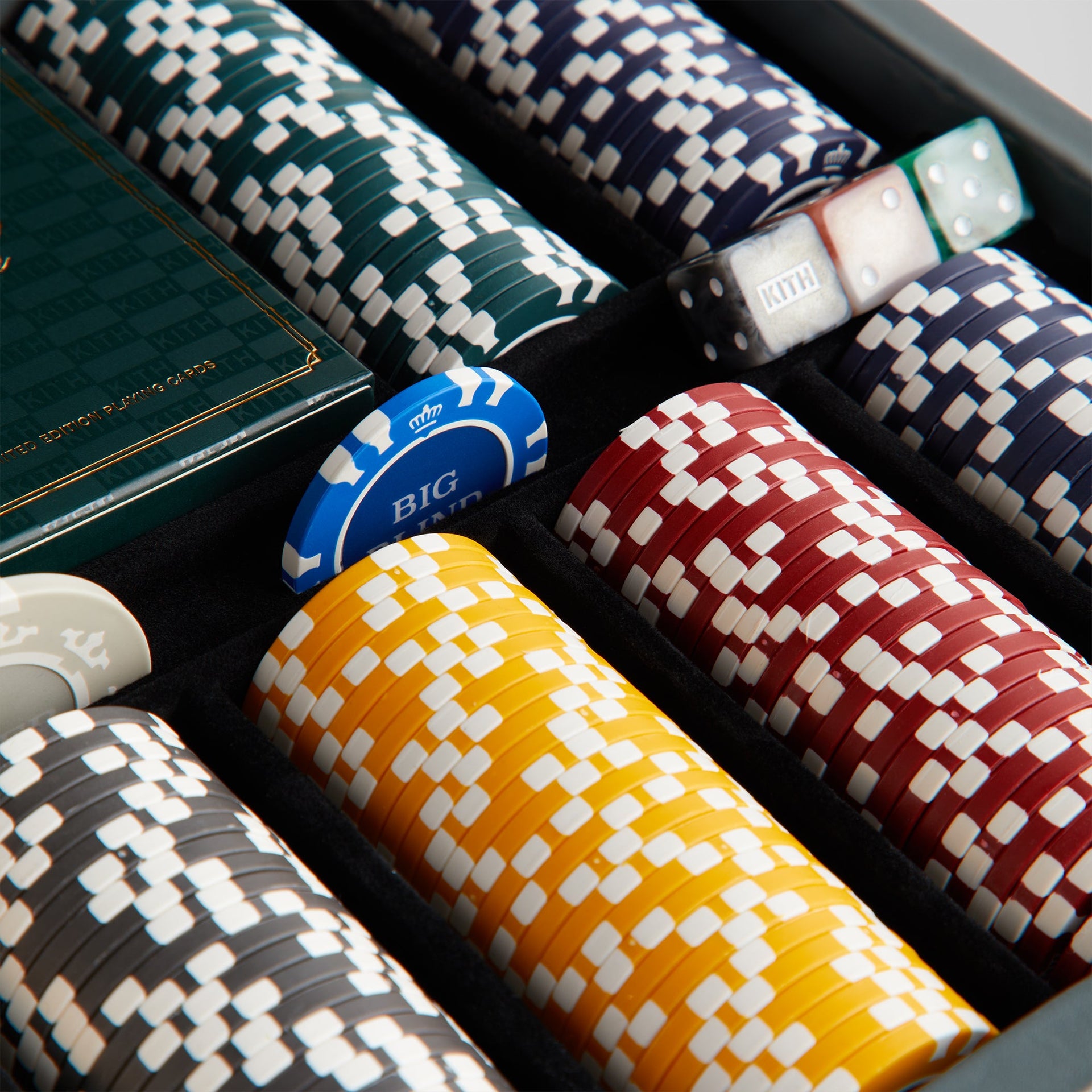 Kith Monogram Jacquard Poker Set - Machine