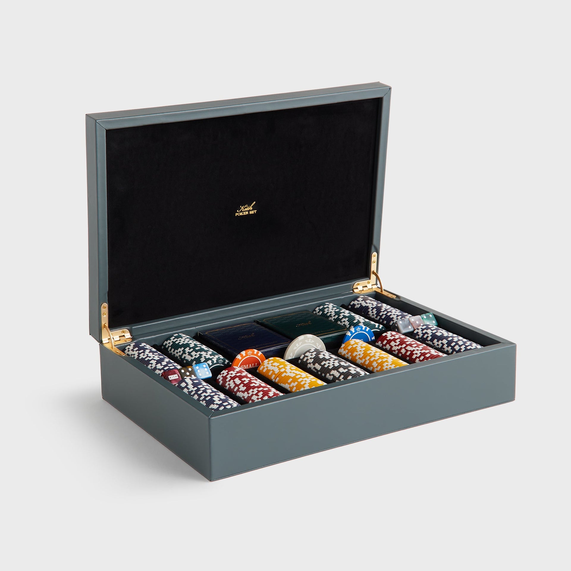 Kith Monogram Jacquard Poker Set in Machine