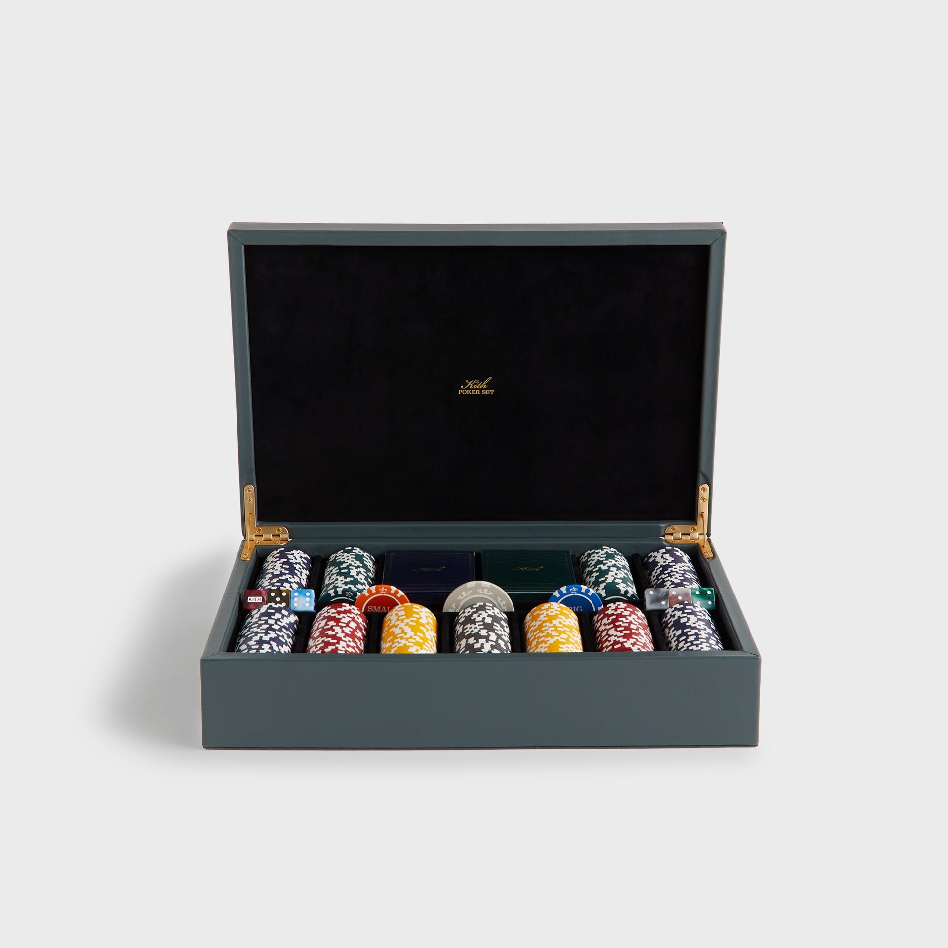Kith Monogram Jacquard Poker Set in Machine