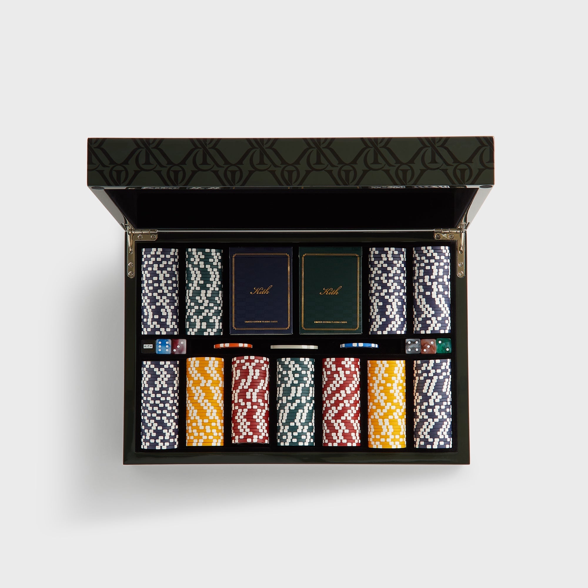 KITH POKER SET Kith The Kithmas ポーカー Kith Monogram Lacquer Poker Set - Machine – Kith Canada