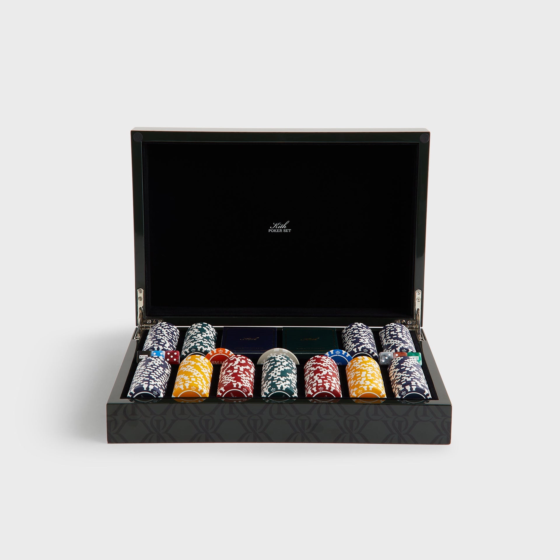 Kith Monogram Lacquer Poker Set in Machine