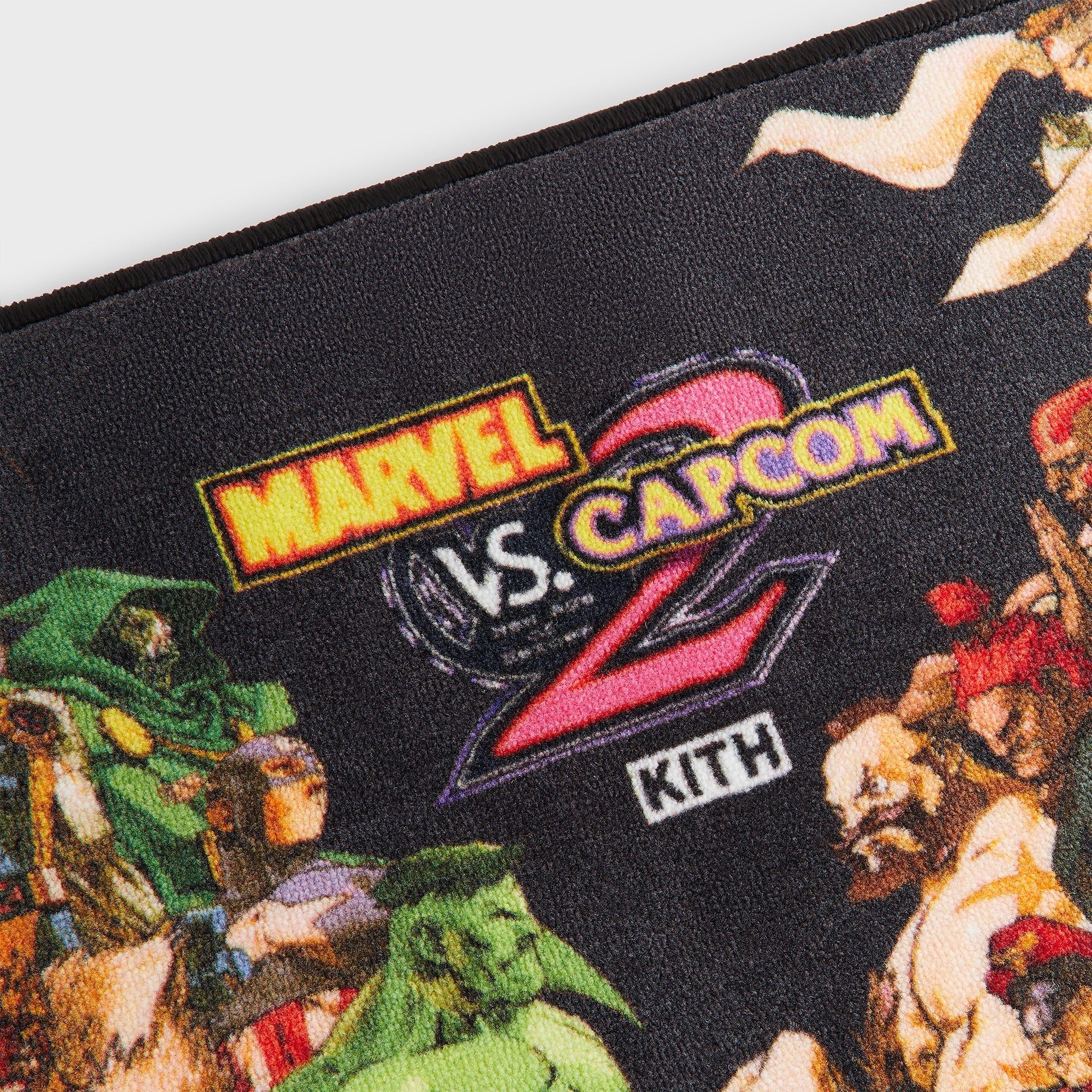 Marvel vs. Capcom | Kith Printed Area Rug - Black – Kith Europe