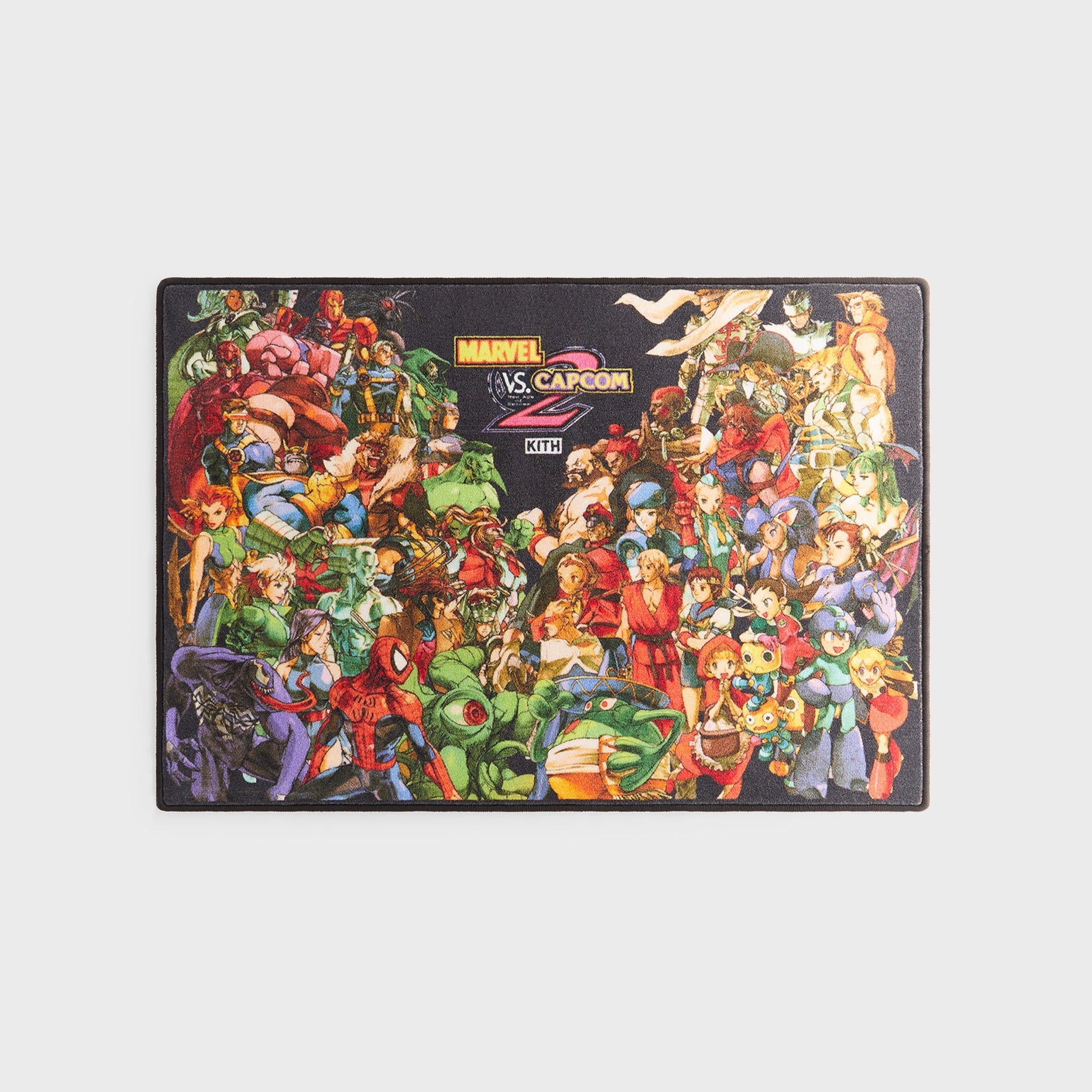 Marvel vs. Capcom | Kith Printed Area Rug - Black - PH