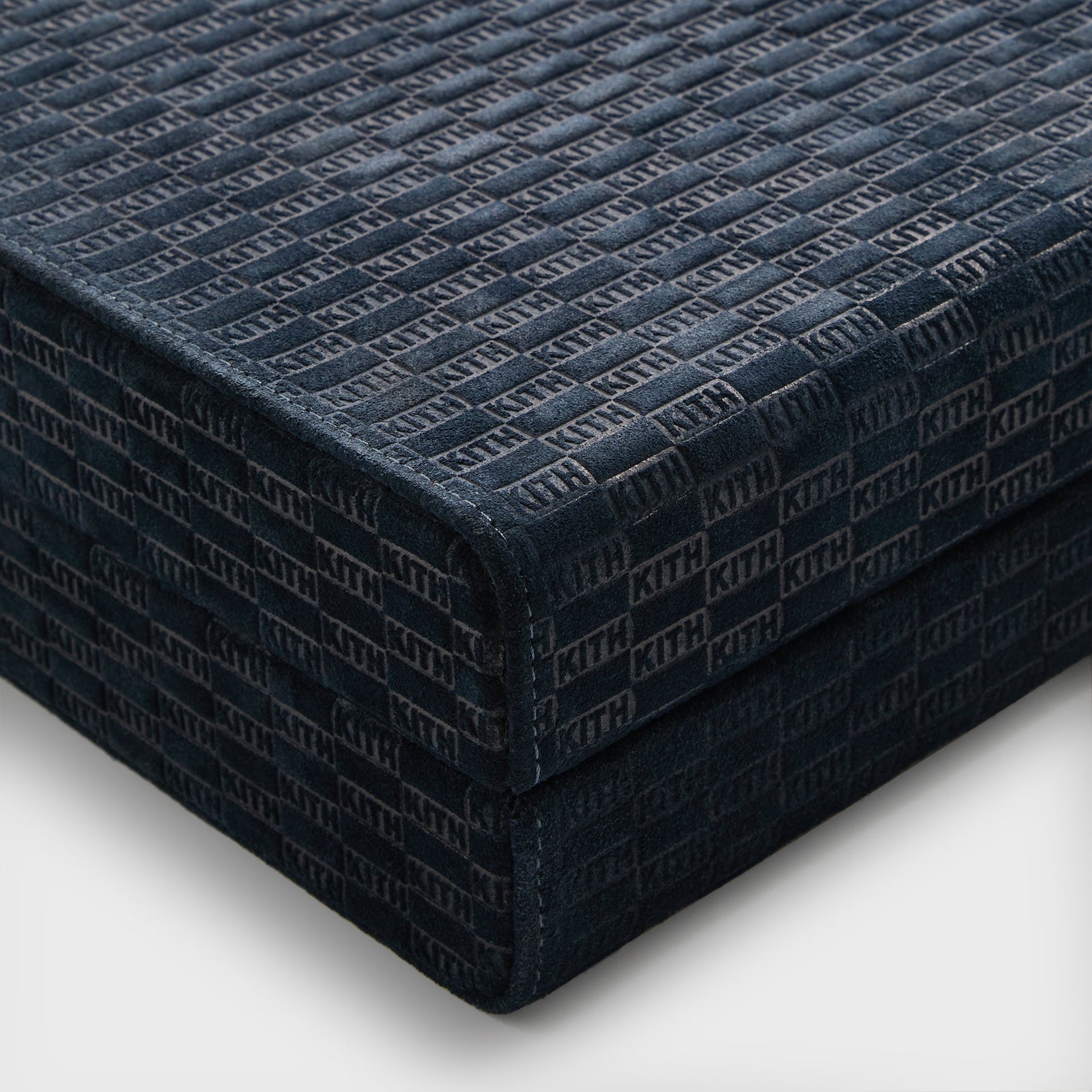Kith Monogram Debossed Suede Backgammon Set - Ink - PH