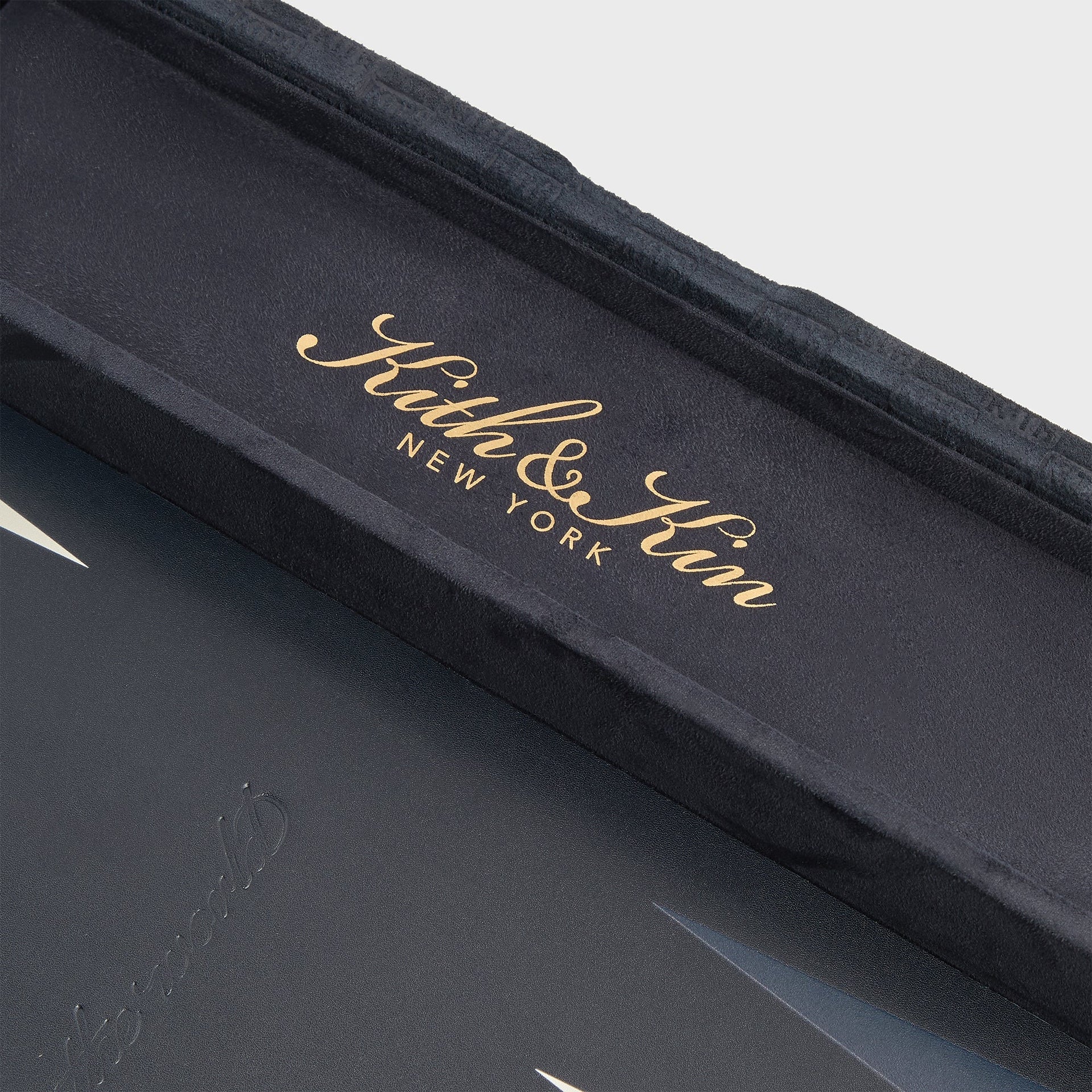 Kith Monogram Debossed Suede Backgammon Set - Ink - PH