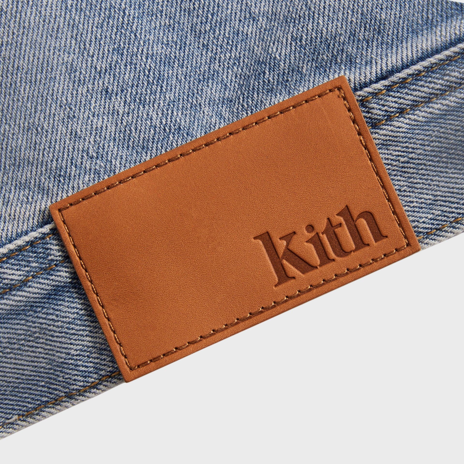 Kith Centre Denim Jacket in Light Indigo