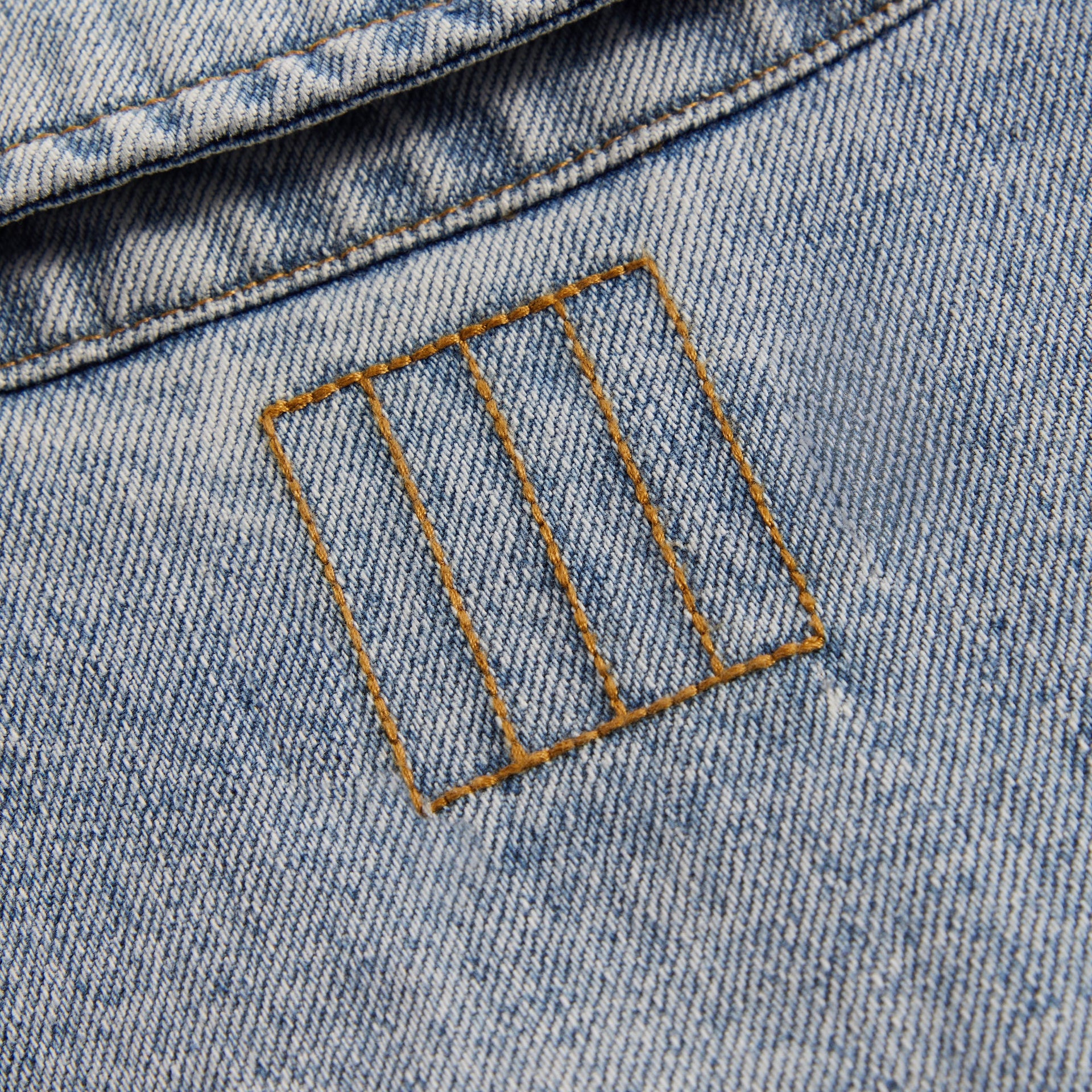Kith Centre Denim Jacket in Light Indigo