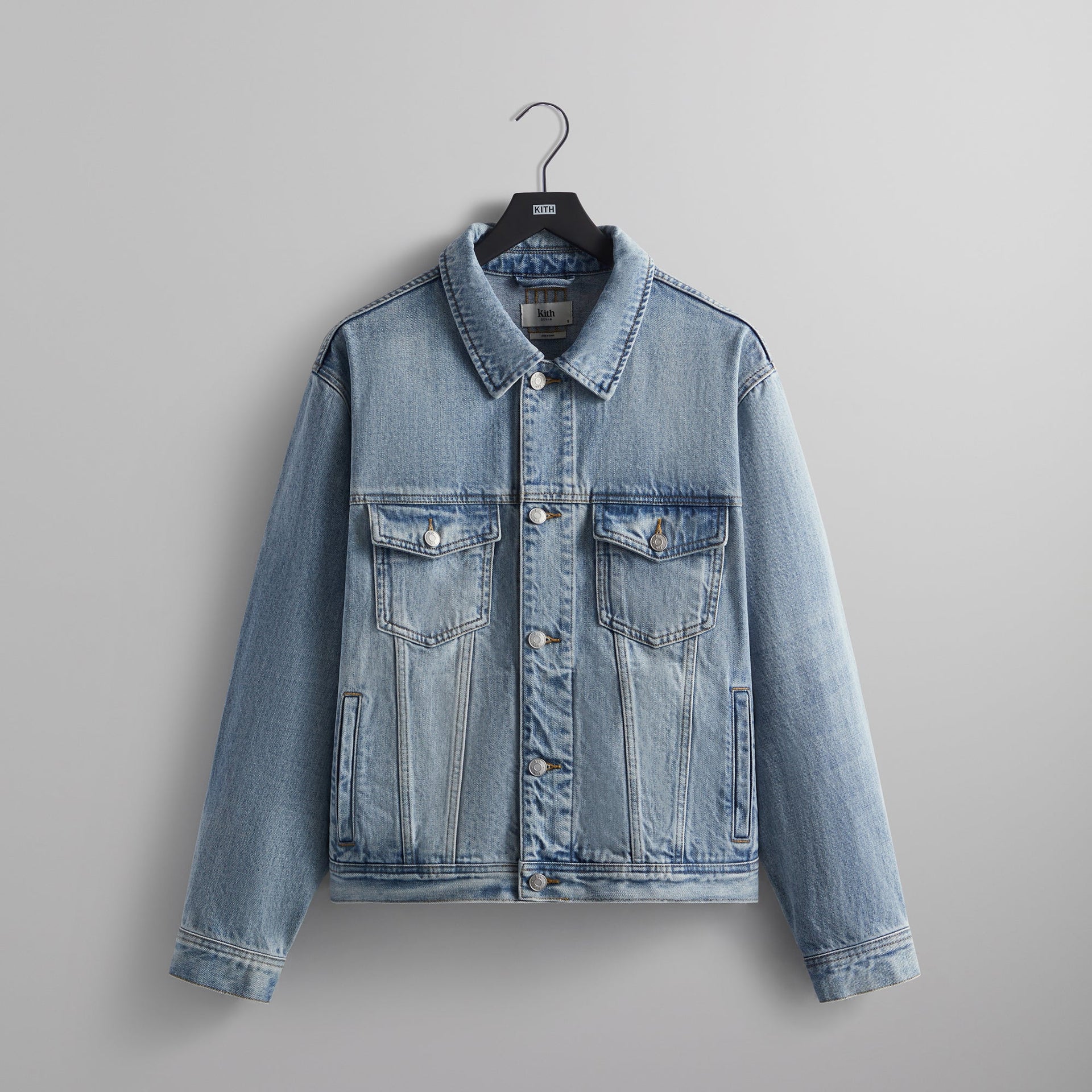 Kith Centre Denim Jacket - Light Indigo