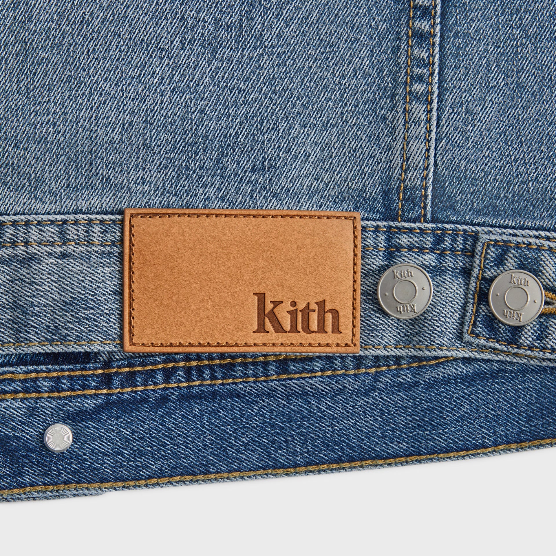 Kith Centre Denim Jacket in Dark Indigo