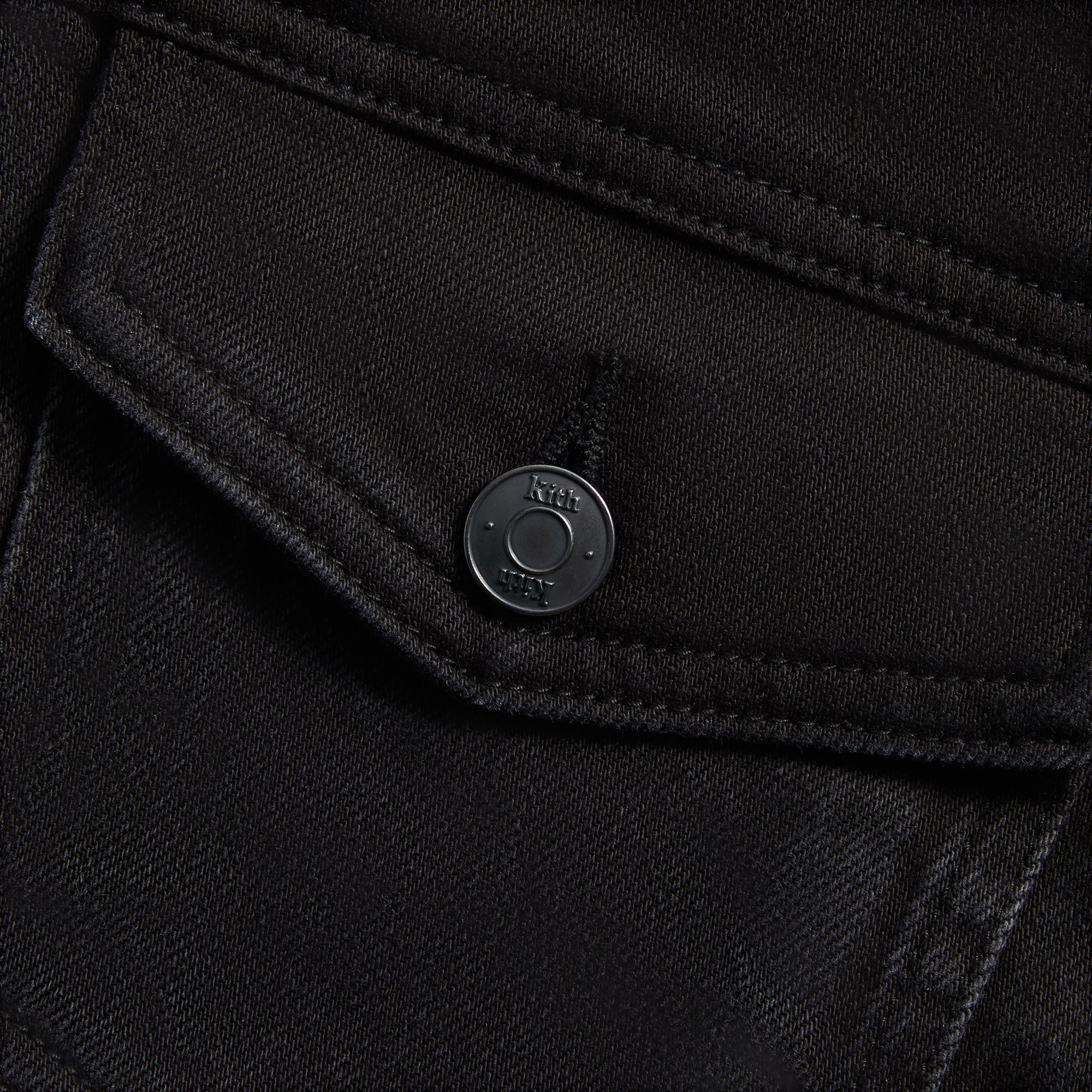 Kith Centre Denim Jacket - Black – Kith Europe