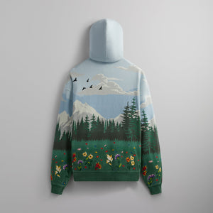 Kith Scenic Fleece Nelson Hoodie - Larimar