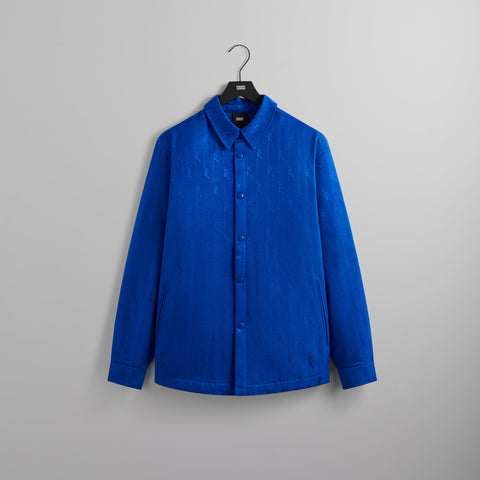Kith Jacquard Faille Sutton Quilted Shirt Jacket - Layer
