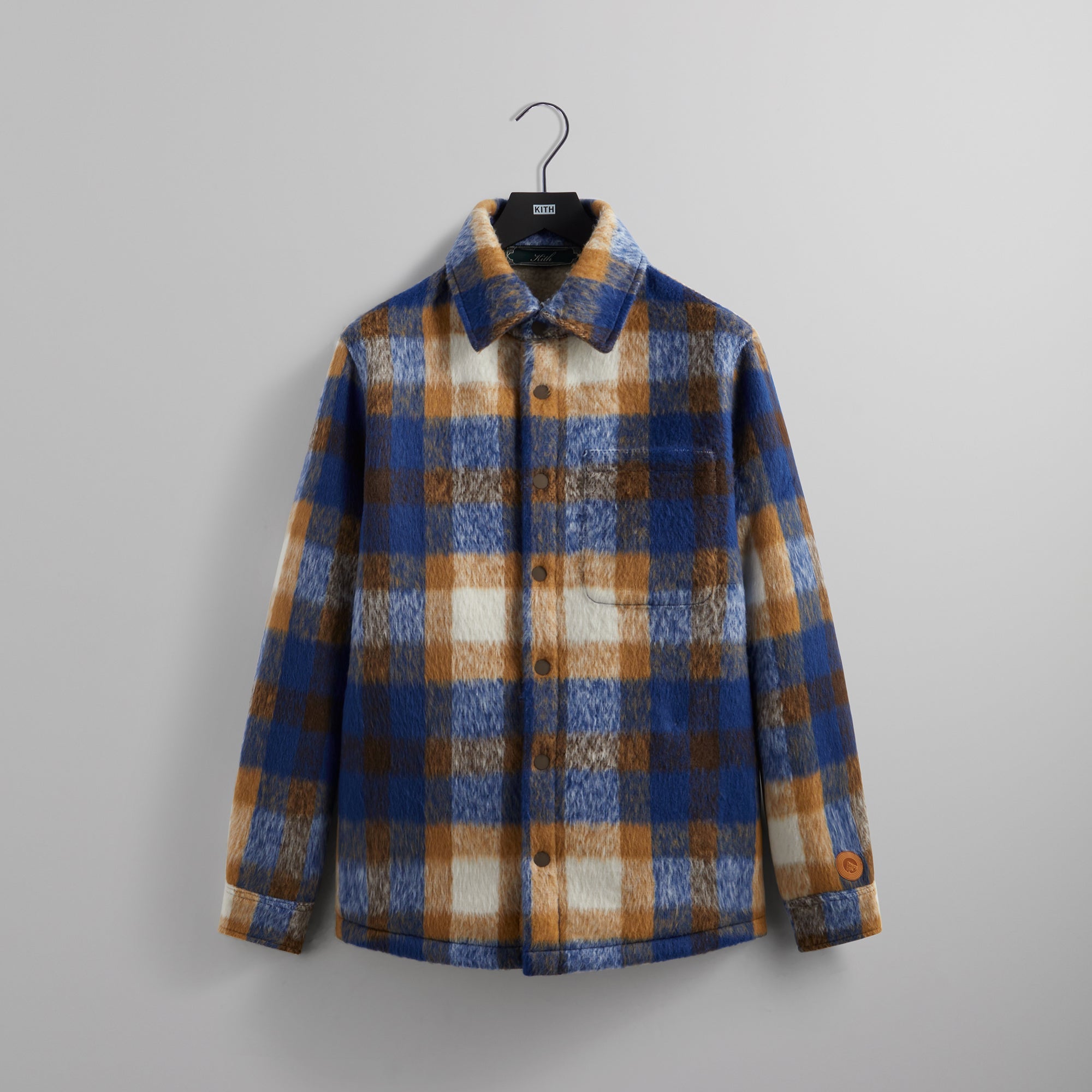 Kith Check Sheridan Shirt Jacket - Equilibrium – Kith Europe