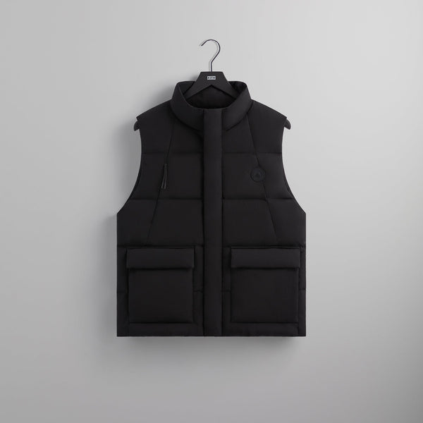 Kith Wrinkle Nylon Midi Vest - Black – Kith Europe