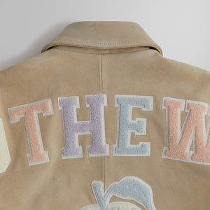 Kith Suede Coaches Jacket - Sandrift – Kith Europe