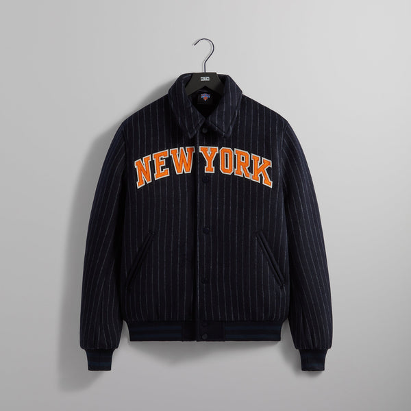 Kith for the New York Knicks Wool Collared Coaches Jacket ...