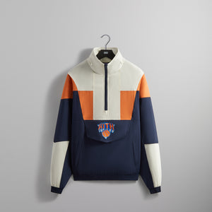 Kith for the New York Knicks Quarter Zip Anorak - Nocturnal – Kith 