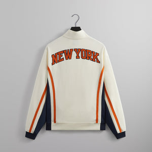 Kith for the New York Knicks Warm Up Quarter Zip - Silk – Kith Europe