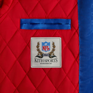 Kith for the NFL: Chiefs Satin Bomber Jacket - Race – Kith Europe