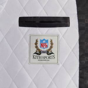 Kith for the NFL: Steelers Satin Bomber Jacket - Black – Kith Europe