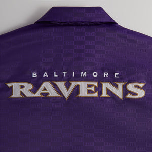 Kith for the NFL: Ravens Satin Bomber Jacket - Traveler – Kith Europe