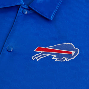 NFL, Shirts, Nfl Buffalo Bills Nike Football On Field Snap Button Up  Short Sleeve Shirt Large