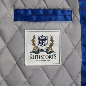 Kith x NFL Cowboys Satin Bomber Jacket Action