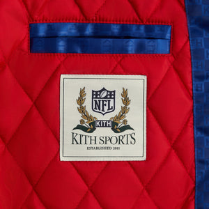 Kith x NFL Cowboys Satin Bomber Jacket Action