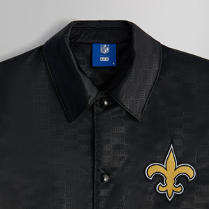 Kith for the NFL: Saints Satin Bomber Jacket - Black – Kith Europe