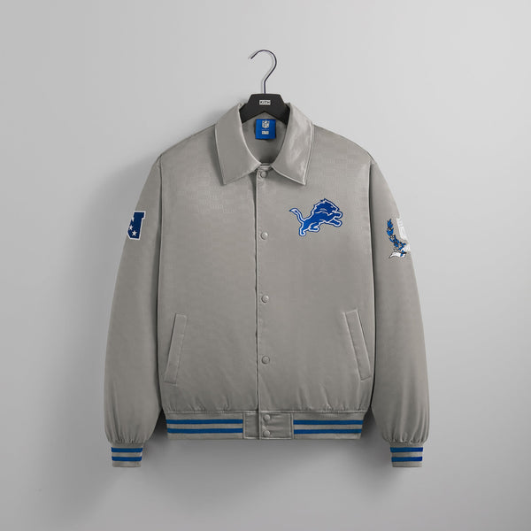 Kith for the NFL: Bills Satin Bomber Jacket - Cyclone – Kith Europe