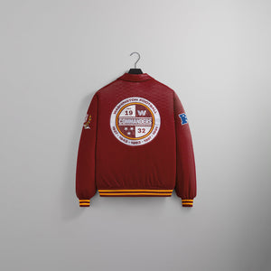 Kith for the NFL: Commanders Satin Bomber Jacket - Prompt
